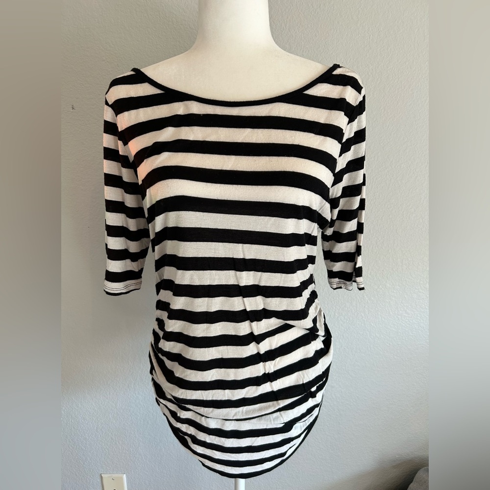 Maternity half sleeve top from Nordstrom